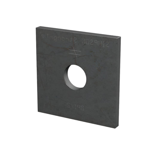 Wood Connector 2 in. x 2 in Strong-Tie Hot-Dip Bearing Plate Galvanized 1