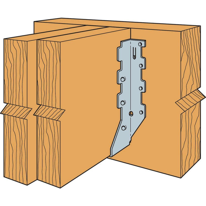 Joist Hanger 2x10 Strong-Tie Face-Mount Double Galvanized LUS 3