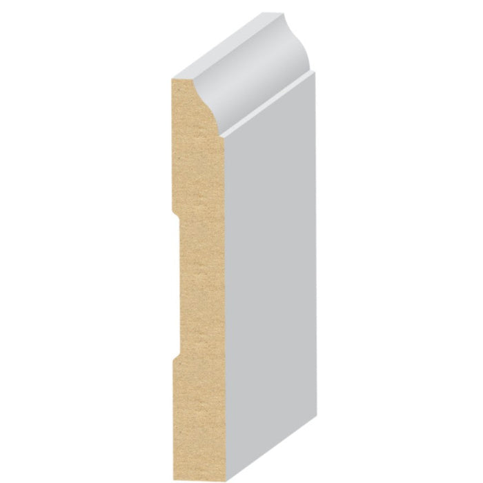 MDF Base Moulding 9/16 in. x 4-1/4 in. Primed 314M-4