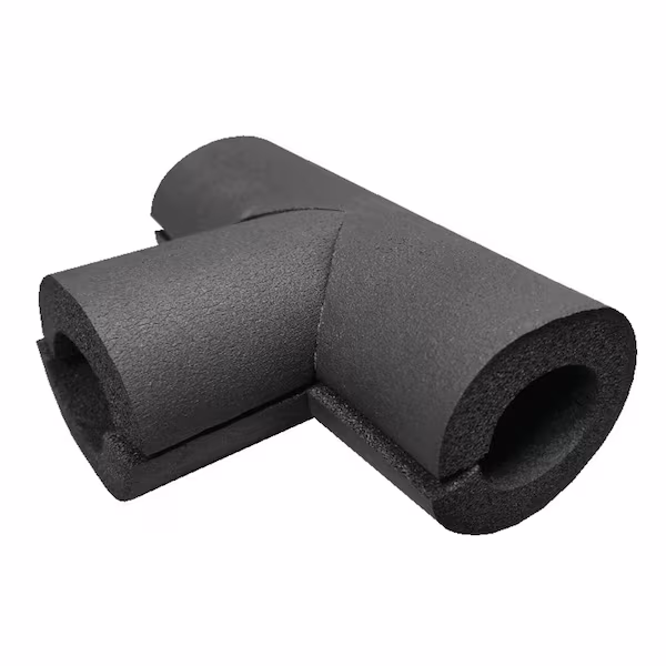 Pipe Insulation Rubber 1 in. Pre-Slit Tee