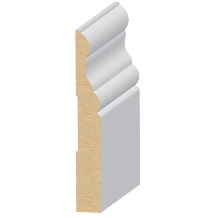 MDF Base Moulding 9/16 in. x 4-1/2 in.  Primed 327M-4