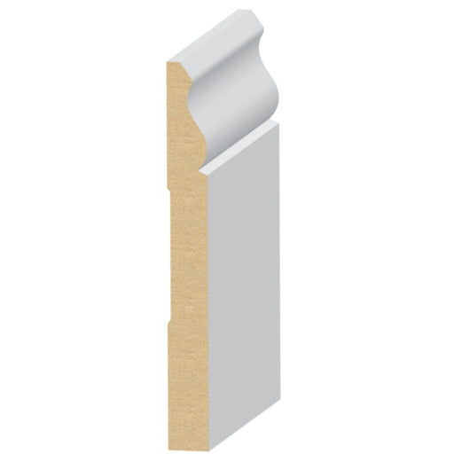 MDF Base Moulding 9/16 in. x 5-1/4 in. Colonial 328MUL-5
