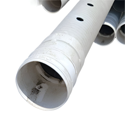 Pipe PVC 3 in. x 10 ft. S&D Perforated Bell
