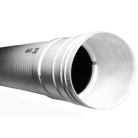 HDPE Pipe 3 in. x 10 ft. Triplewall Solid