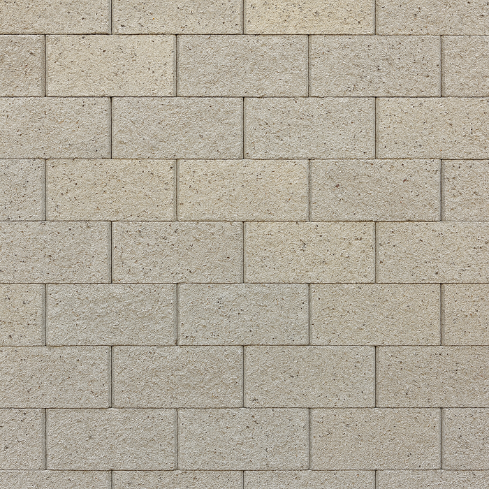 Wall Block 6 in. x 8 in. x 16 in. Grey S2S Split Concrete