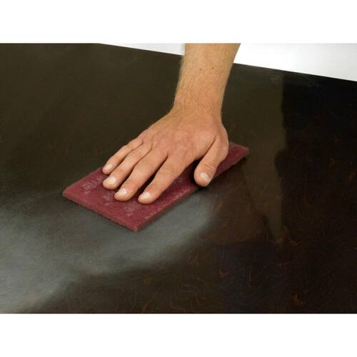 Hand Sanding Pads, Very Fine, 220 Grit, 3-7/8 in. x 6 in. x 5/16 in. (2-Pack)