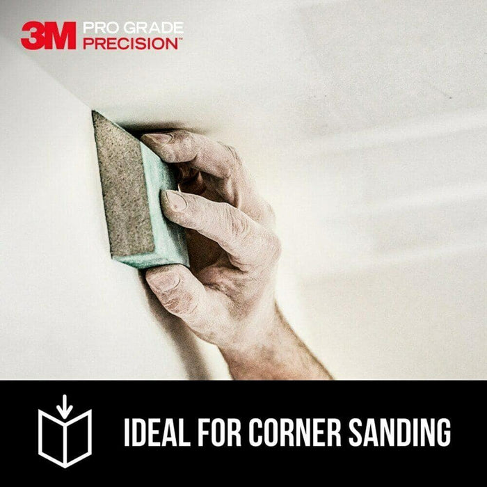 Sanding Sponge 120-Grit 4-1/2 in. x 2-1/2 in. x 1 in. Single Angle 4