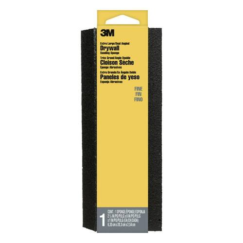 Sanding Sponge, Dual Angled, Fine Grit, 150, 2-1/2 in. x 8 in. x 1 in.