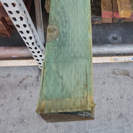 Borate Treated Lumber 3 in. x 4 in. x 16 ft. Green Stain, AG