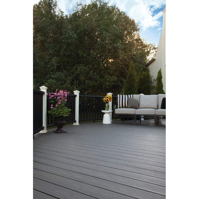 Composite Decking 1 in. x 6 in. x 16 ft. Clam Shell Grooved Edge Enhance Basics Board 5