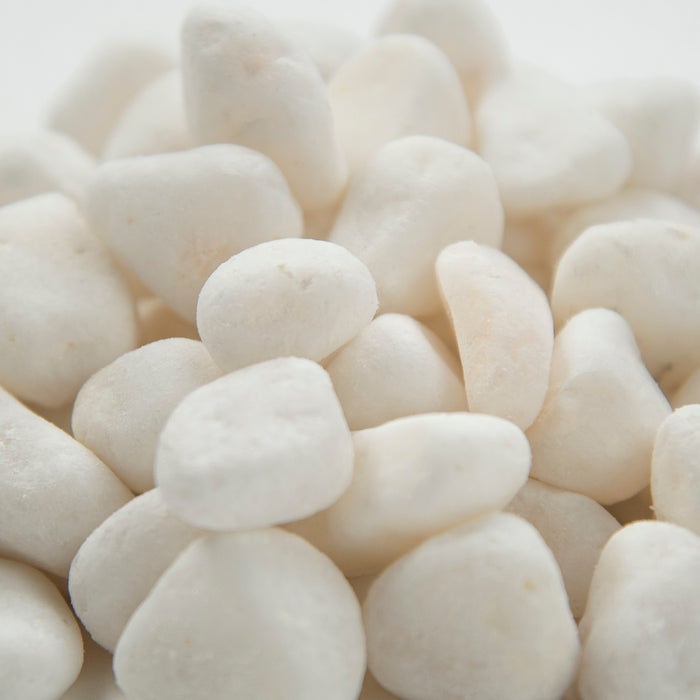 Landscape Pebbles 1/2 in. - 3 in. White 0.4 cu.ft. 30 lb 3