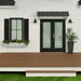 Composite Decking 1 in. x 6 in. x 8 ft. Saddle Square Edge Enhance Basics Board 7