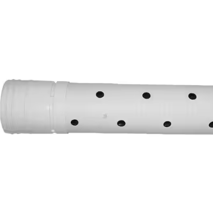 HDPE Pipe 4 in. x 10 ft. Triplewall Perforated