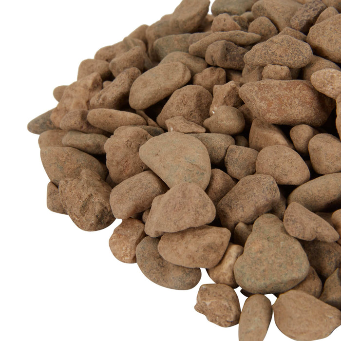 Landscape Rocks 1/4 in. - 1/2 in. Brown 0.5 cu.ft. 47 lb 8