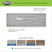 Composite Decking 1 in. x 6 in. x 12 ft. Toasted Sand Grooved Edge Enhance Naturals Board 16