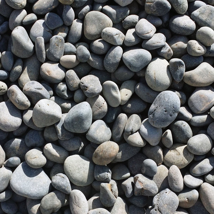 Landscape Pebbles 1/2 in. - 3 in. Grey 0.5 cu.ft. 40 lb 4