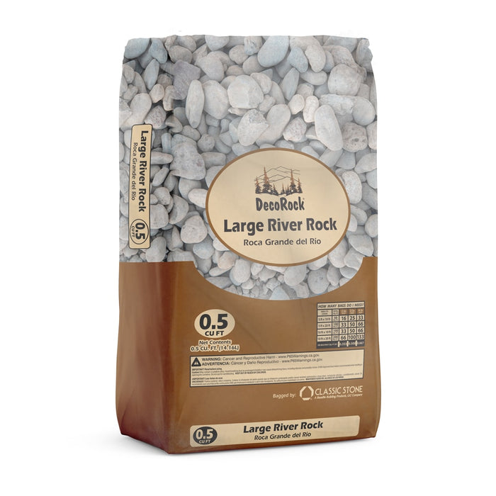 Landscape Rocks 1/2 in. - 3 in. Brown 0.5 cu.ft. 44 lb