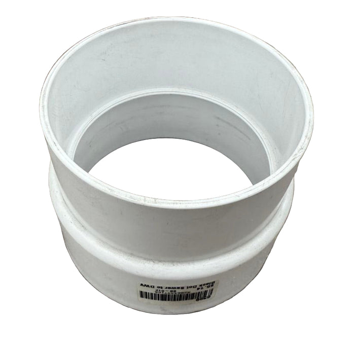 PVC Hub  4 in. x 4 in. S&D Sewer to DWV