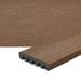 Composite Decking 1 in. x 6 in. x 8 ft. Saddle Square Edge Enhance Basics Board