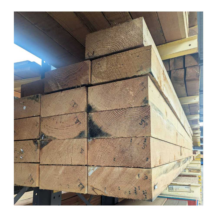 Framing Beam 6 in. x 14 in. #1 & BTR Green S4S Douglas Fir 2