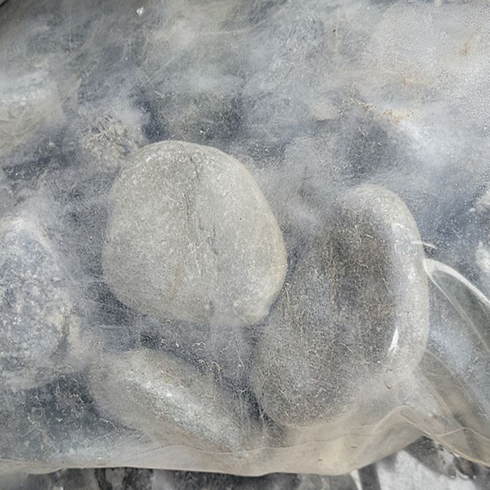 Landscape Pebbles 1 in. - 2 in. Black Mexican Beach 75 lb 1 