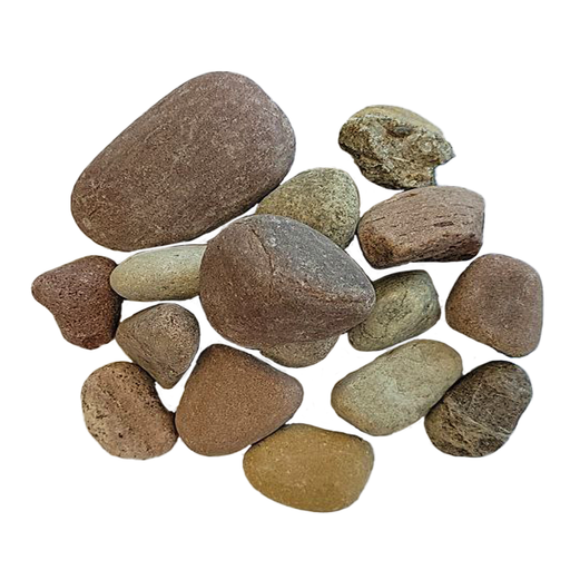 Landscape Pebbles 1 in. - 1-1/2 in. Mixed Mission Mountain 40 lb pebbles