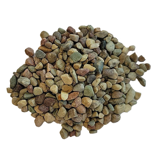 Landscape Pebbles 1/8 in. - 1/4 in. Mixed Mission Mountain 40 lb closer