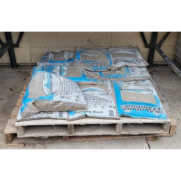 Landscape Pebbles 1/8 in. - 1/4 in. Mixed Mission Mountain 40 lb Pallet