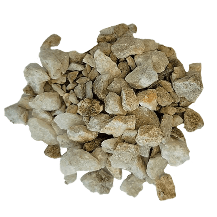 Landscape Rocks 1/4 in. - 1/2 in. White White Rocks 80 lb 1
