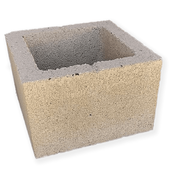 Tan Building Blocks Concrete Block 12 in. x 12 in. x 8 in. Tan Same-Day Delivery