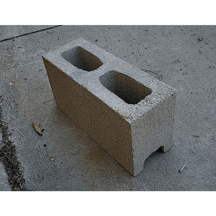 6in Partition Block Wall Block 6 in. x 8 in. x 16 in. Grey S1S Split Concrete Delivery