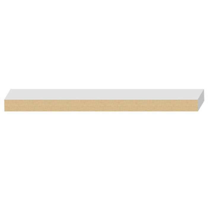 MDF S4S Moulding 11/16 in. x 5-1/2 in.  Primed 750M