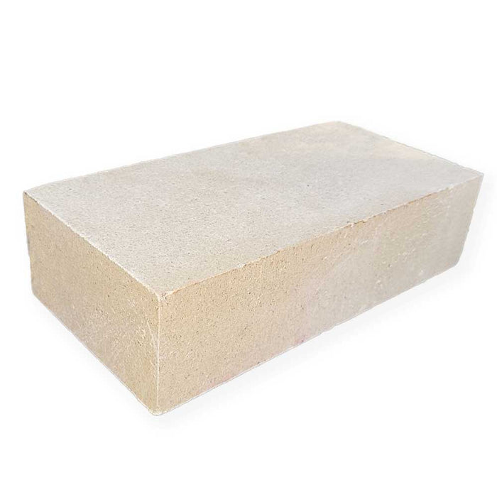 Clay Brick 4 in x 2-1/4 in. x 9 in. White Fire Brick