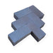 Paver 3-5/8 in. x 7-5/8 in. x 2-1/4 in. Modular Solid Dark Ironspot Clay 2