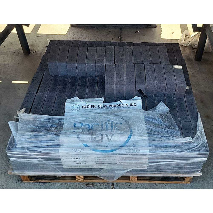 Paver 3-5/8 in. x 7-5/8 in. x 2-1/4 in. Modular Solid Dark Ironspot Clay 4