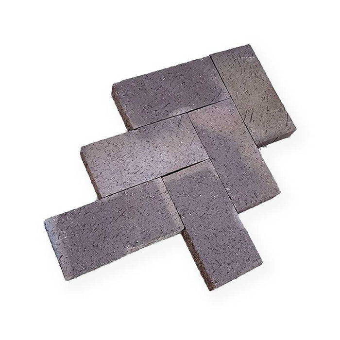 Paver 3-5/8 in. x 7-5/8 in. x 1-1/4 in. Calif Split Brown Flashed Clay 2