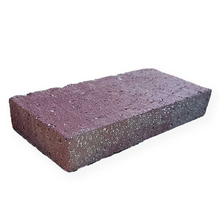 Paver 3-5/8 in. x 7-5/8 in. x 1-1/4 in. Calif Split Burgundy Clay