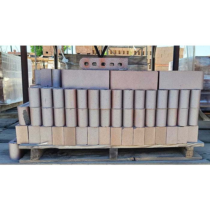 Clay Brick 3-1/2 in. x 2-3/16 in. x 9 in. Medium Iron SBNK Spot Pallet