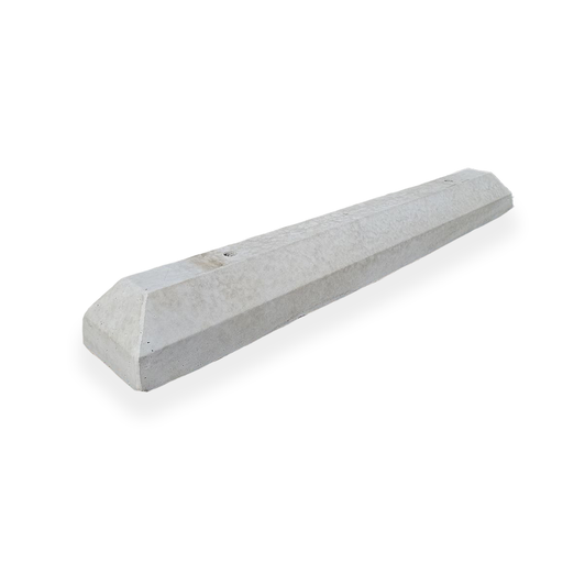 Wheel Stop 4 ft. Grey Concrete