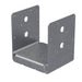Post Bracket 6x6 in ABU66Z Adjustable Base w Uplift Galvanized for secure attachment of wooden posts to concrete.
