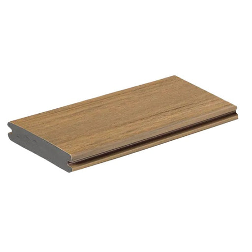  Timbertech Weathered Teak 1 in. x 6 in. x 20 ft. Grooved Edge