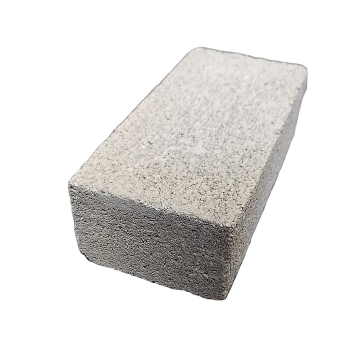 Brick 2 in. x 4 in. x 8 in. Gray 4000-PSI