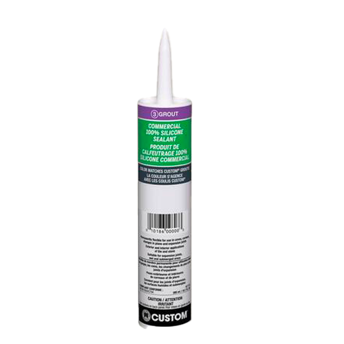 Bright White Silicone Caulk - 10.1 oz (#381)