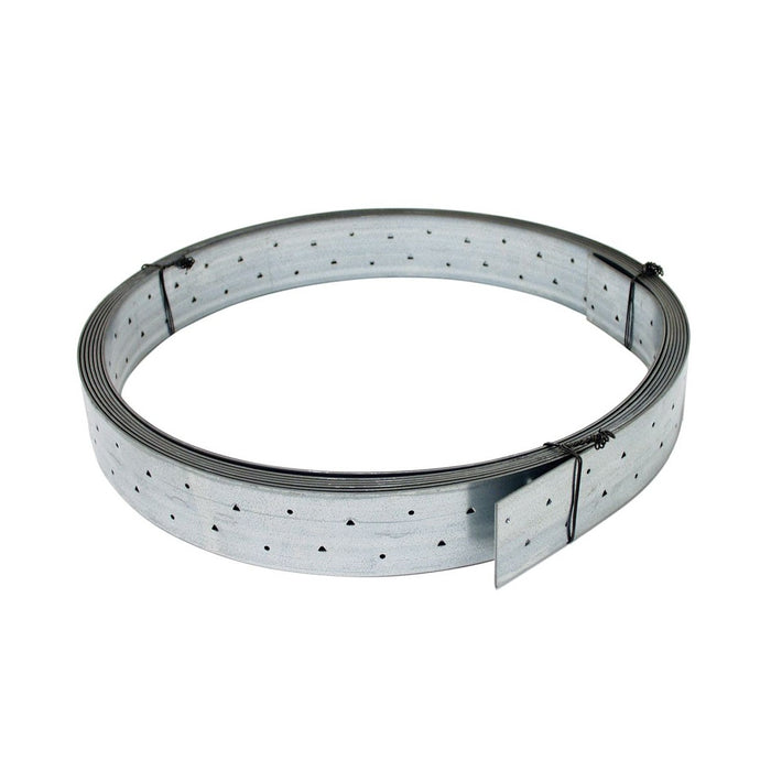 Metal Coiled Strap 52-1/2 ft. CMST14 Galvanized 14-Gauge
