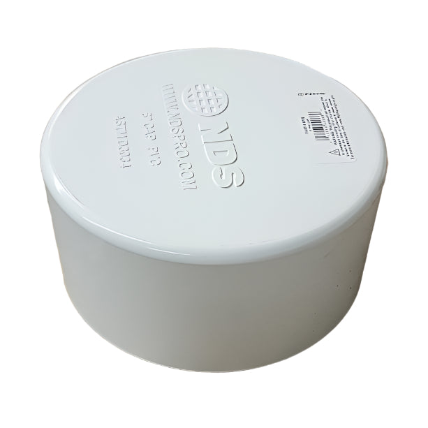 Cap PVC 6 in. S&D Female

