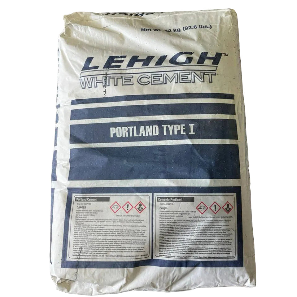 Cement Portland Type I Lehigh (92.6 lb.) White Delivery
