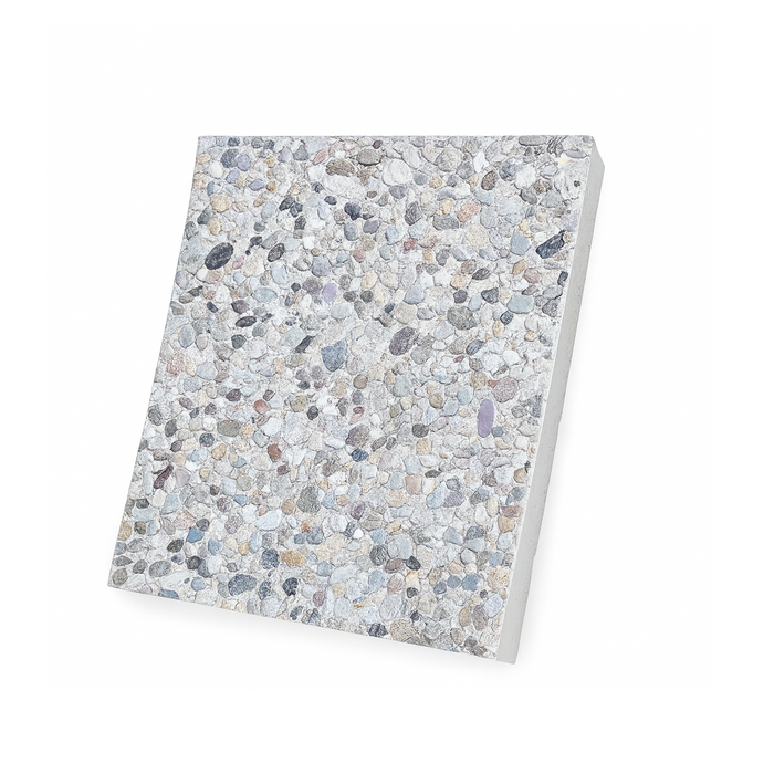 Stepping Stone 18 in. x 24 in. x 2 in. Granada White Concrete Aggregate Paver