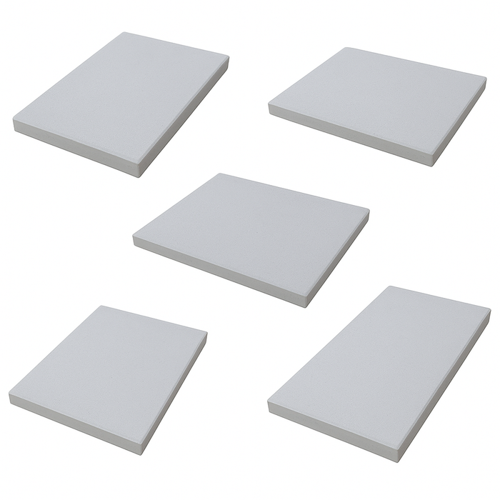 Stepping Stone 18 in. x 36 in. x 2 in. Granada White Concrete Veranostone Paver