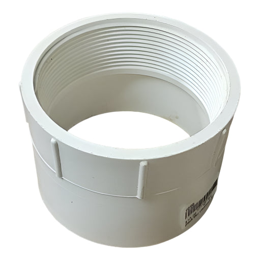 Cleanout Adapter PVC 4 in. S&D
