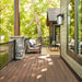 Composite Decking 1 in. x 6 in. x 16 ft. English Walnut Square Edge Board